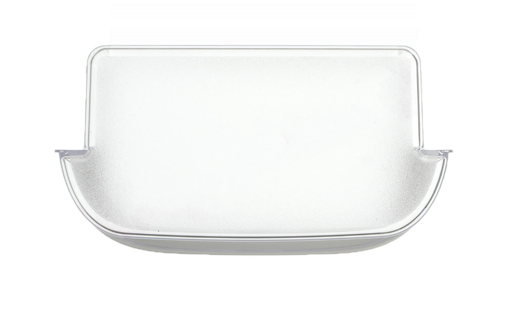 WPW10351081 - Genuine OEM Whirlpool Refrigerator Door Shelf Bin, Clear/White